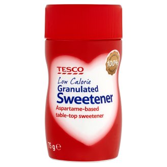 Tesco Słodzik stołowy na bazie aspartamu granulowany 75 g