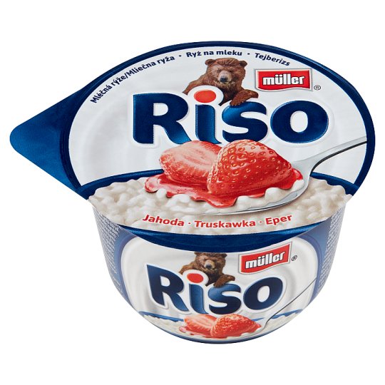 Müller Riso Truskawka Ryż na mleku 200 g