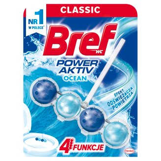 Bref WC Power Aktiv Lemon Zawieszka do muszli WC 50 g