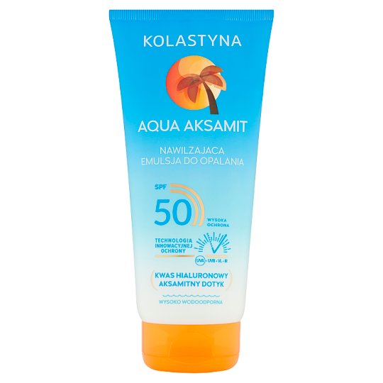 Kolastyna Aqua Aksamit Moisturizing Sun Lotion SPF 50 200 ml
