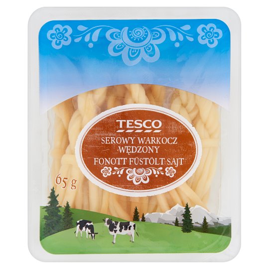 Tesco Serowy warkocz wędzony 65 g