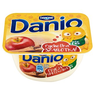 Danone Danio Serek homogenizowany jabłkowy z cynamonem 135 g