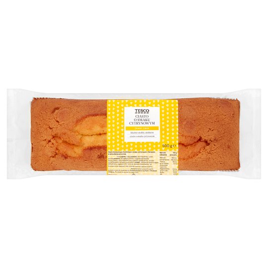 Tesco Ciasto o smaku cytrynowym 500 g
