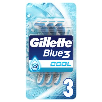 Gillette Blue3 Cool Maszynka jednorazowa z 3 ostrzami x 3
