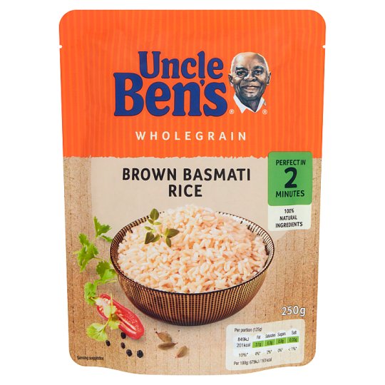 Uncle Ben's Ryż brązowy Basmati wieloziarnisty 250 g