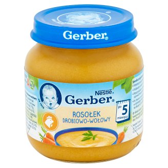Gerber Rosołek drobiowo-wołowy po 5 miesiącu 125 g