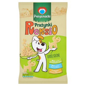 Przysnacki Reksio Prażynki lekko solone 95 g
