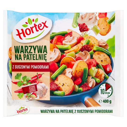 Hortex Warzywa na patelnię z suszonymi pomidorami 400 g