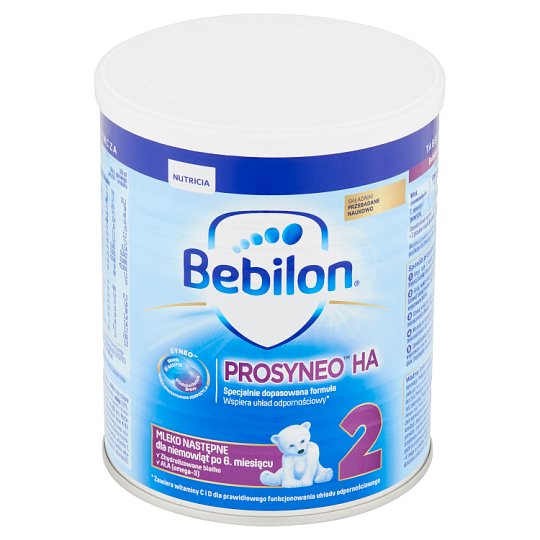 Bebilon Prosyneo HA 2 Mleko następne dla niemowląt po 6. miesiącu 400 g