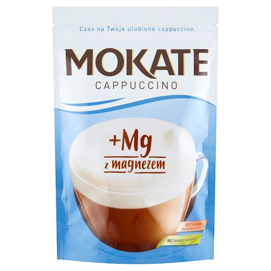 Mokate Caffetteria Cappuccino z magnezem 110 g
