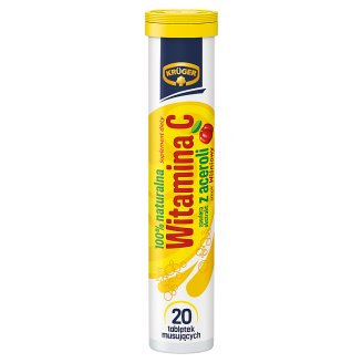 Krüger Suplement diety witamina C z aceroli 84 g (20 sztuk)