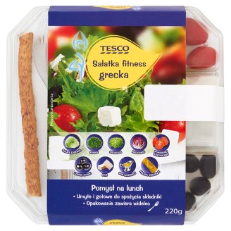Tesco Sałatka fitness grecka 220 g