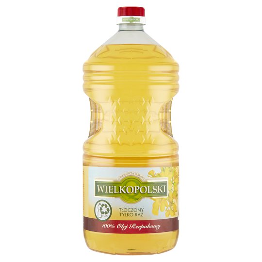 Wielkopolski 100% Olej rzepakowy 3 l