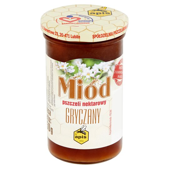 Apis Miód pszczeli nektarowy gryczany 350 g