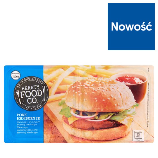 Tesco Hamburger wieprzowy 2 x 179 g
