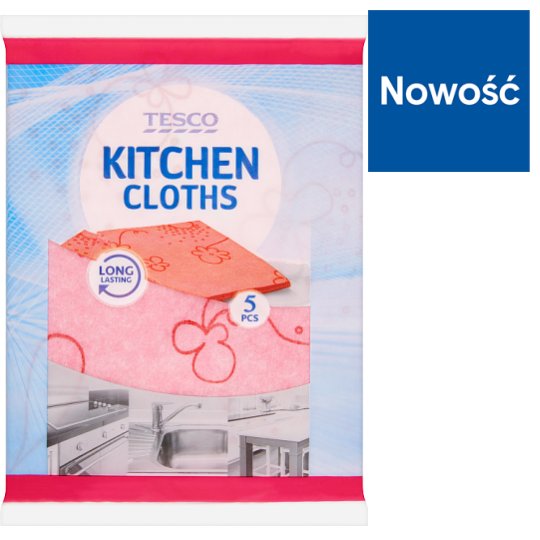 Tesco Ściereczki kuchenne 5 sztuk