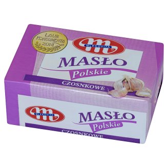 Mlekovita Masło Polskie czosnkowe 100 g