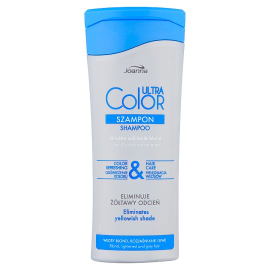 Joanna Ultra Color System Szampon włosy blond rozjaśniane i siwe 200 ml