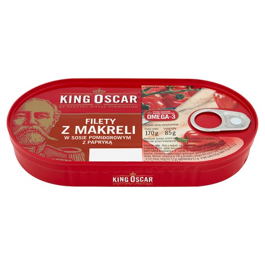 King Oscar Szproty w sosie pomidorowym 170 g