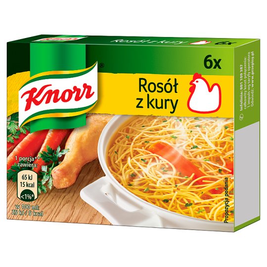 Knorr Rosół z kury 60 g (6 kostek)