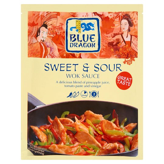 Blue Dragon Sos słodko-kwaśny 120 g