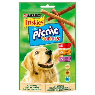 Friskies Picnic Variety Uzupełniająca karma dla dorosłych psów 126 g (15 sztuk)