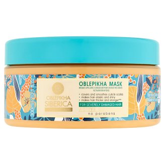 Natura Siberica Oblepikha Rokitnikowa maska do włosów Głęboka odbudowa 300 ml