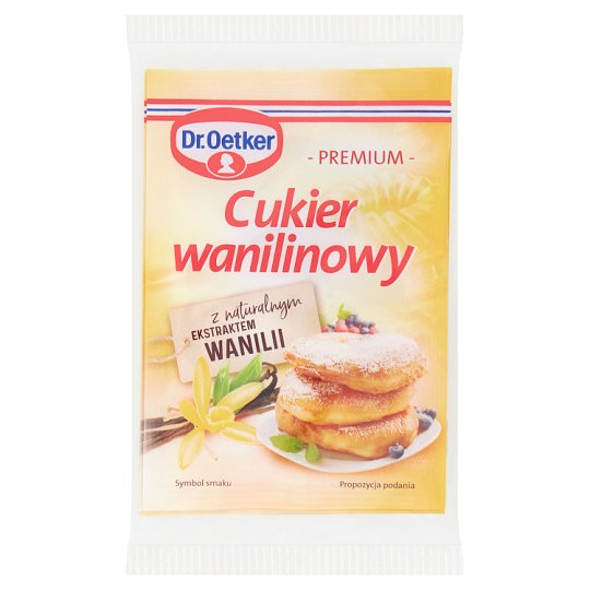 Dr. Oetker Premium Cukier wanilinowy 3 x 8 g