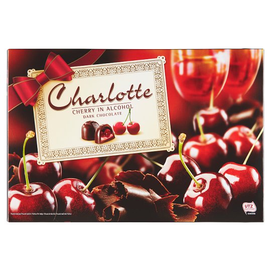 Charlotte Cherry in Alcohol Dark Chocolate 232 g