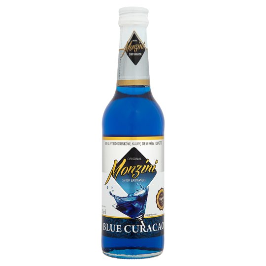 Monzini Blue Curacao Syrop barmański 320 ml - Tesco Ezakupy