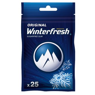 Winterfresh Original Guma do żucia bez cukru 35 g (25 drażetek)