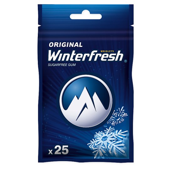 Winterfresh Original Guma do żucia bez cukru 35 g (25 drażetek)