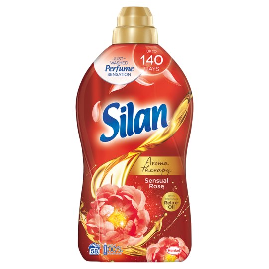 Silan Aromatherapy Sensual Rose Płyn do zmiękczania tkanin 1450 ml (58 prań)
