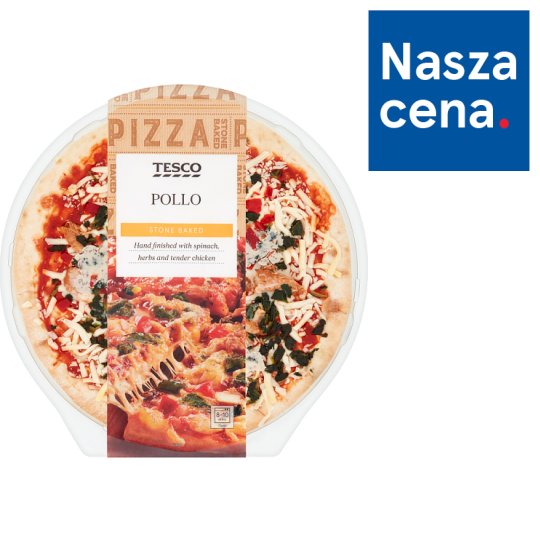Tesco Pollo Pizza 414 g