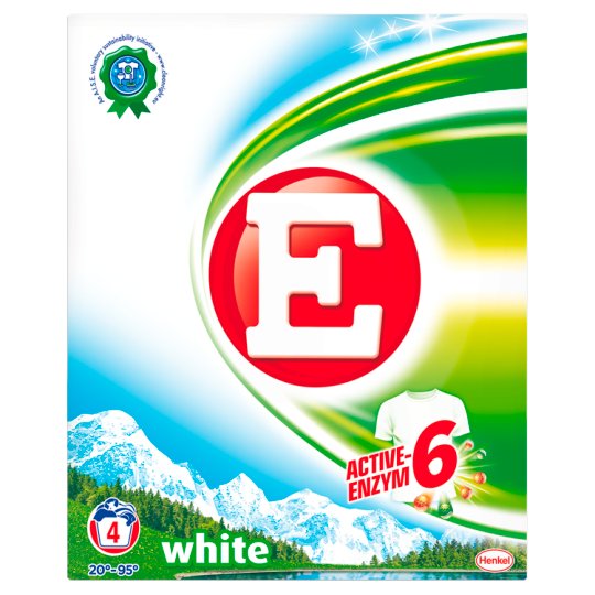 E White Proszek do prania 280 g (4 prania)