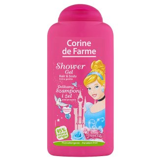 Corine de Farme Disney Princess Delikatny szampon i żel pod prysznic 250 ml