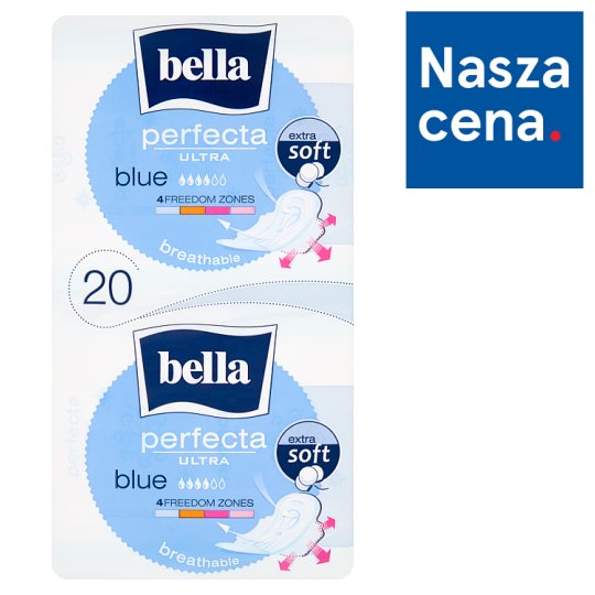 Bella Perfecta Ultra Blue Podpaski higieniczne 20 sztuk