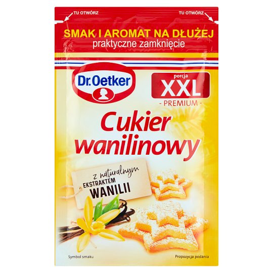 Dr. Oetker Cukier wanilinowy porcja XXL 43 g