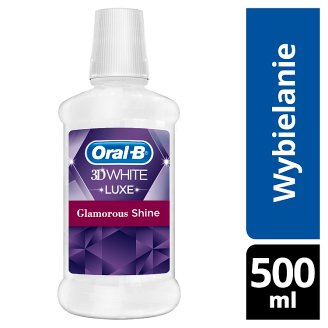 Oral-B 3DWhite Luxe Glamourous White płyn do płukania jamy ustnej 500 ml
