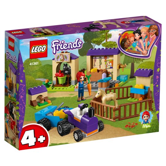 lego friends foal stable