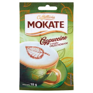 Mokate Caffetteria Cappuccino o smaku orzechowym 18 g