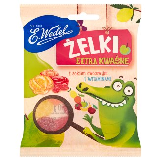 E. Wedel Żelki extra kwaśne 90 g
