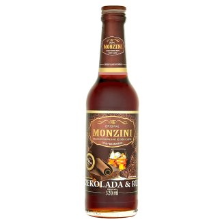 Monzini Czekolada & Rum Syrop barmański 320 ml