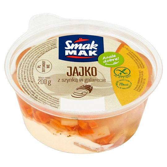 Smakmak Jajko z szynką w galarecie 200 g
