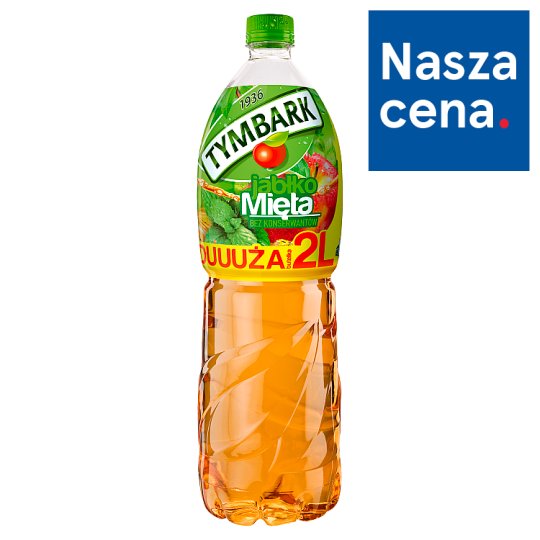 Tymbark Napój jabłko mięta 2 l