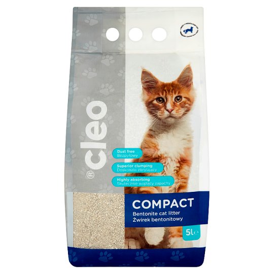 Cleo Compact Żwirek bentonitowy 5 l