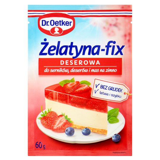 Dr. Oetker Żelatyna-fix deserowa 60 g