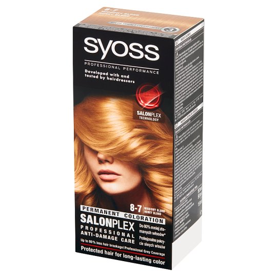 Syoss SalonPlex Farba do włosów miodowy blond 8-7