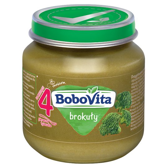 BoboVita Brokuły po 4 miesiącu 125 g