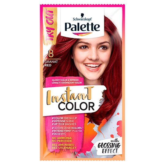 Palette Instant Color Szampon koloryzujący Czerwień granatu 8 25 ml